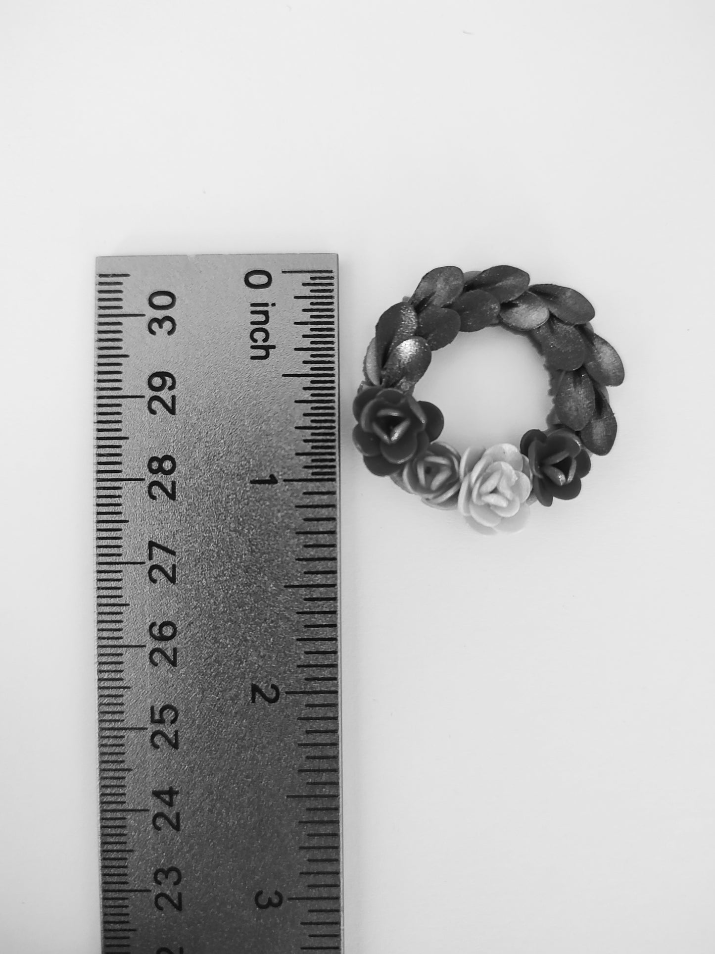 Wreath Earrings - Roses