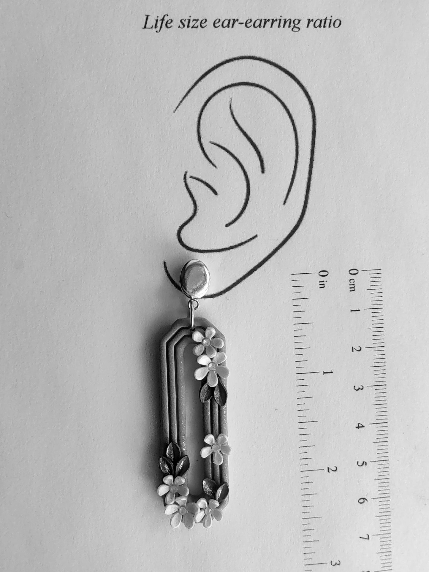 Daisy Earrings (long)