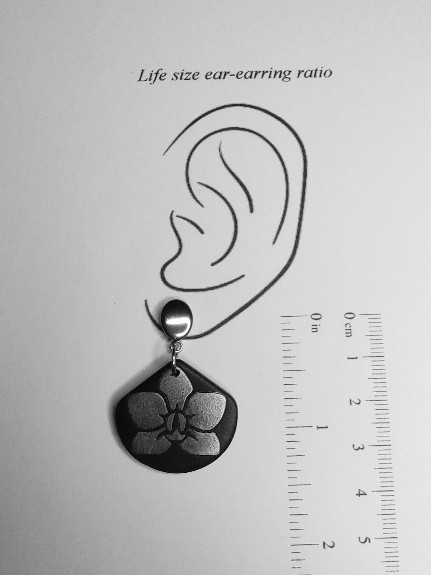 Aveline Earrings (black)