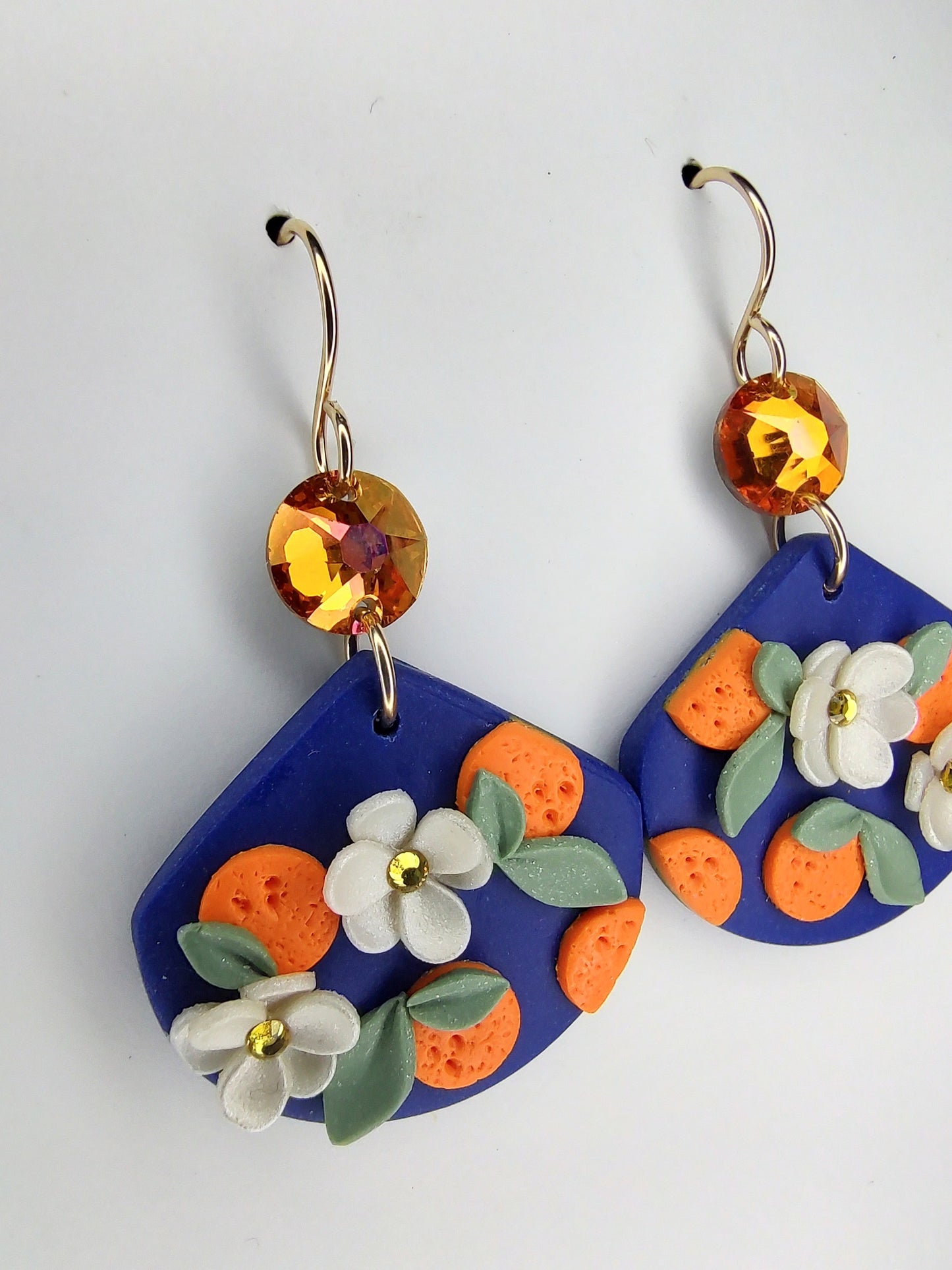Medeline Earrings (orange)