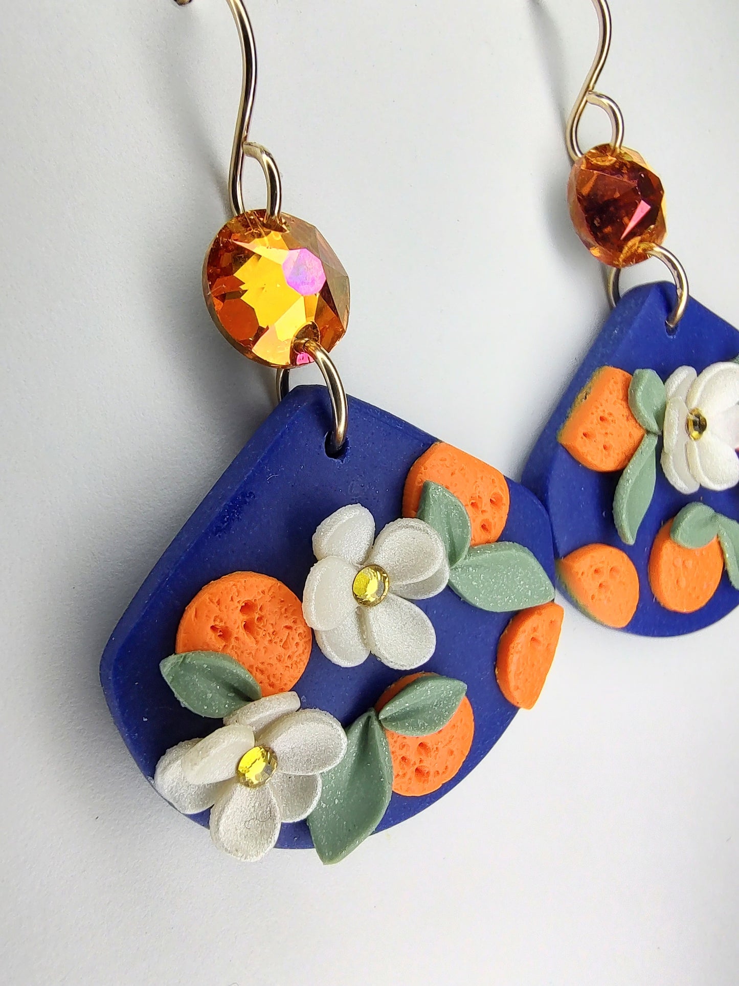 Medeline Earrings (orange)