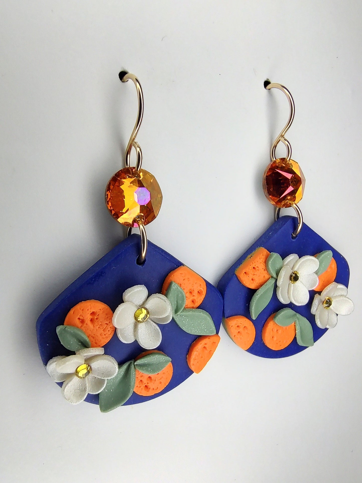 Medeline Earrings (orange)