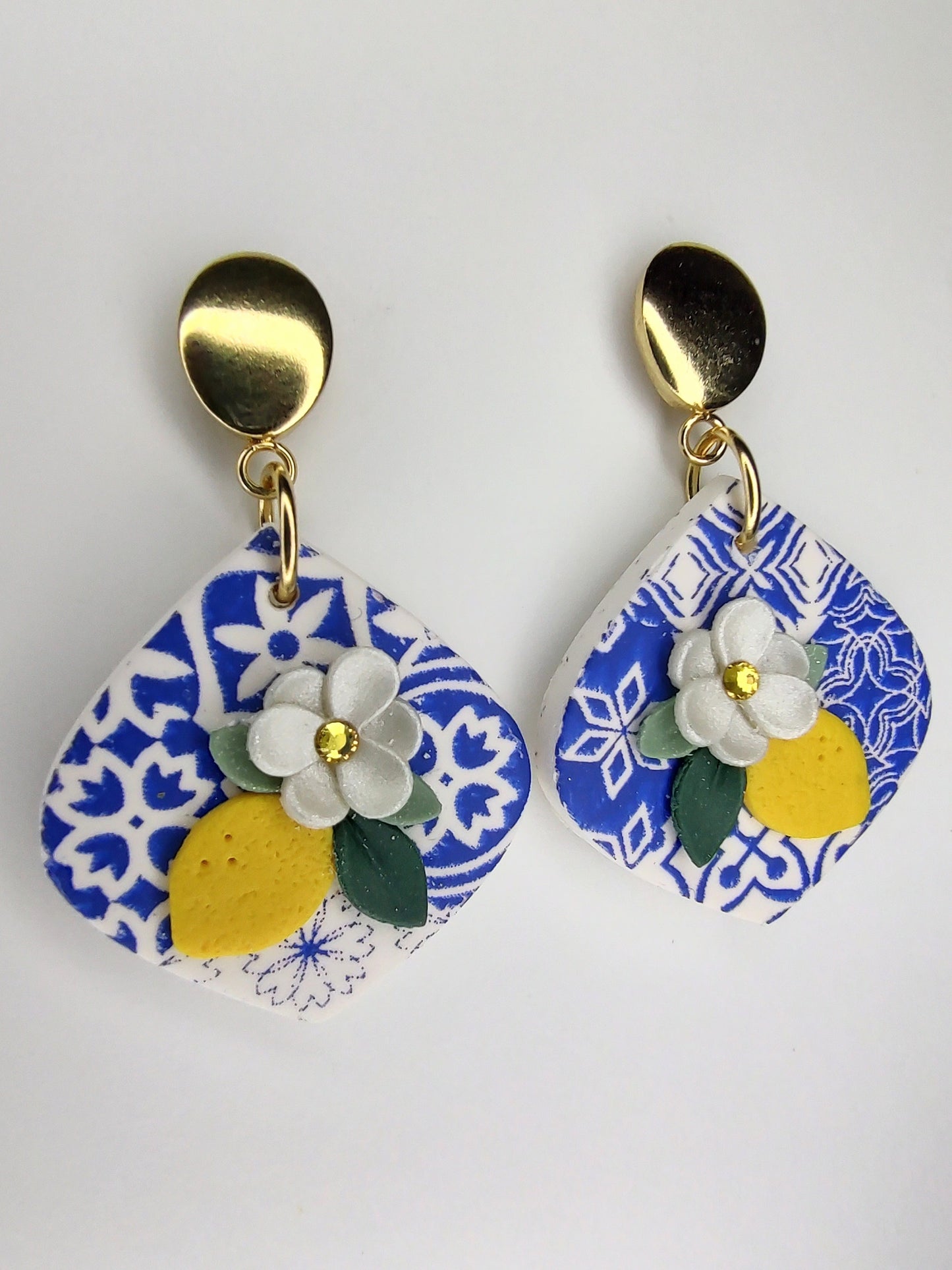 Aphrodite Lemon Earrings