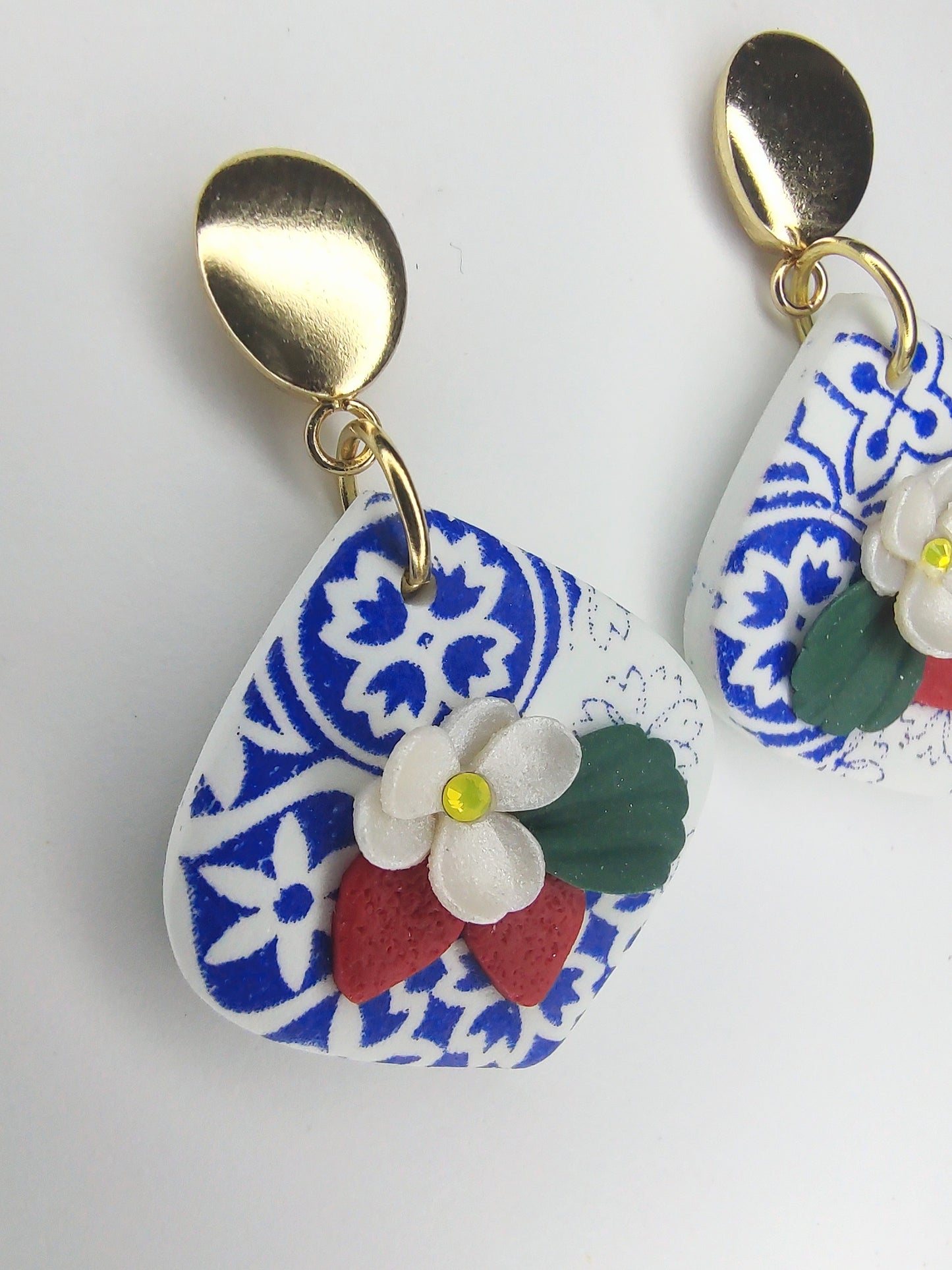 Aphrodite Strawberry Earrings