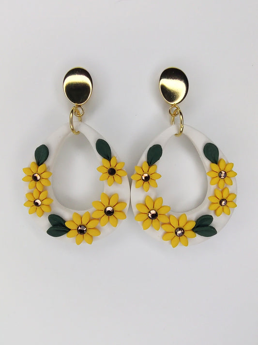Florence Earrings - Sunflower