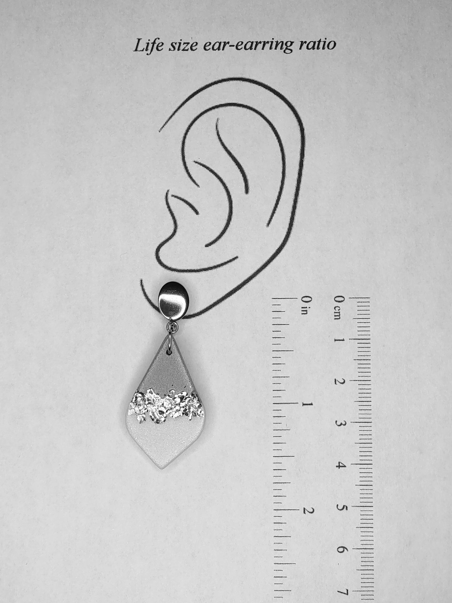 Melany Earrings - Silver