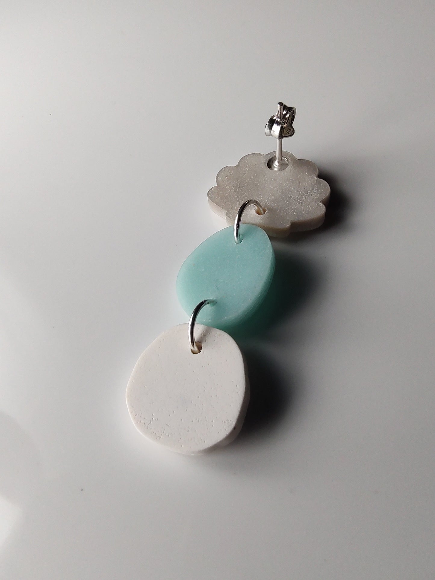 Sea Glass Ocean Earrings