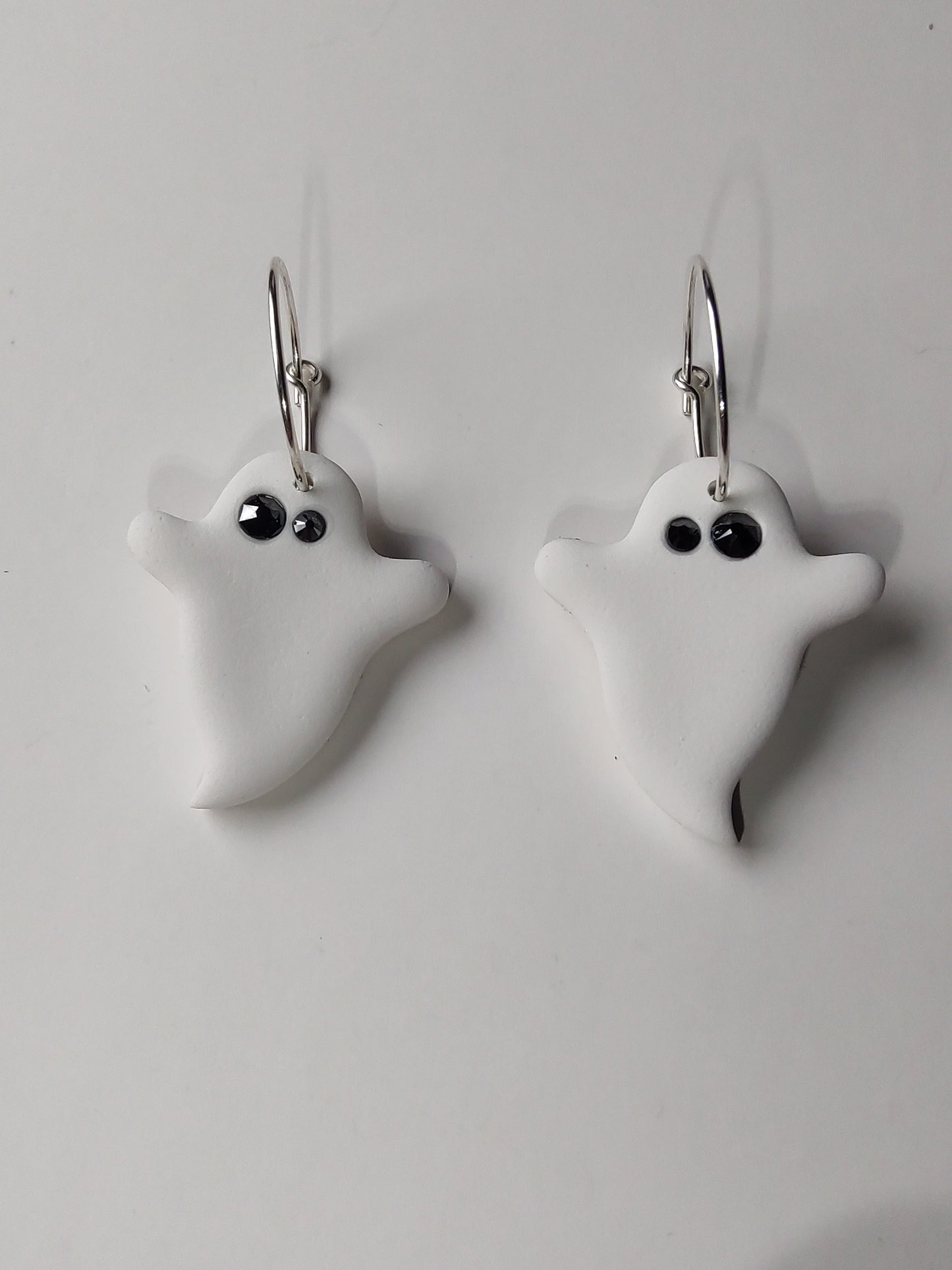 Ghost Hoop Earrings