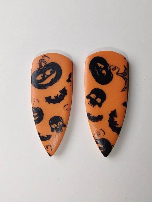 Jack O'Lanterns Stud Earrings