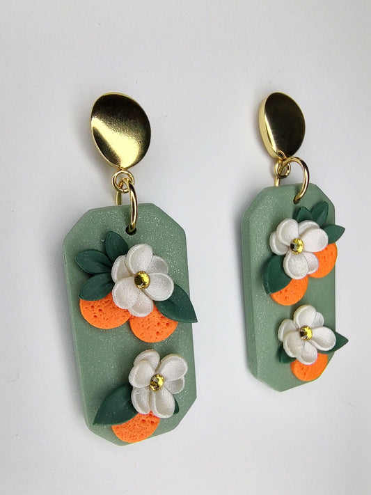 Emery Earrings (orange)
