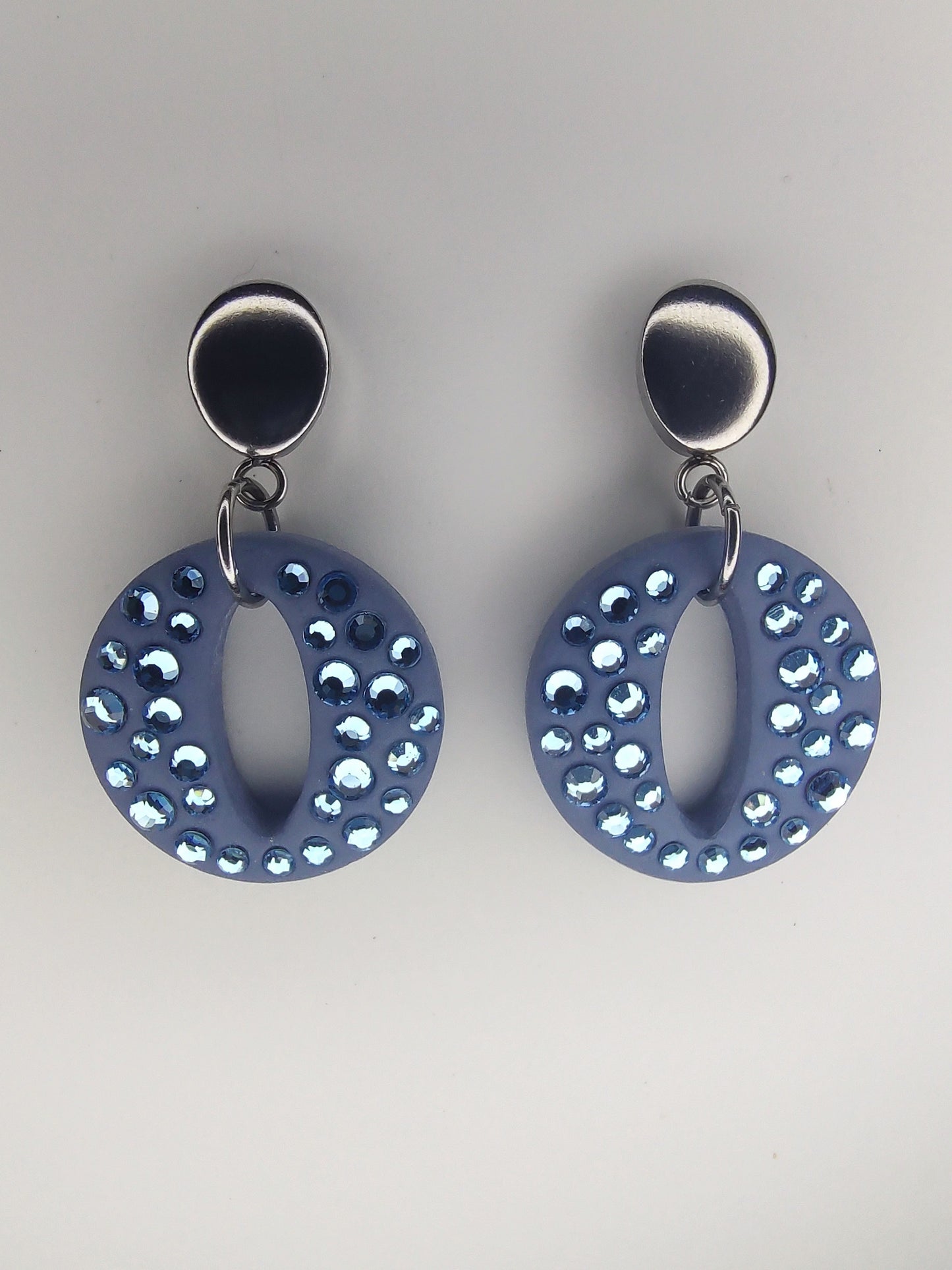 Elena Earrings - Blue