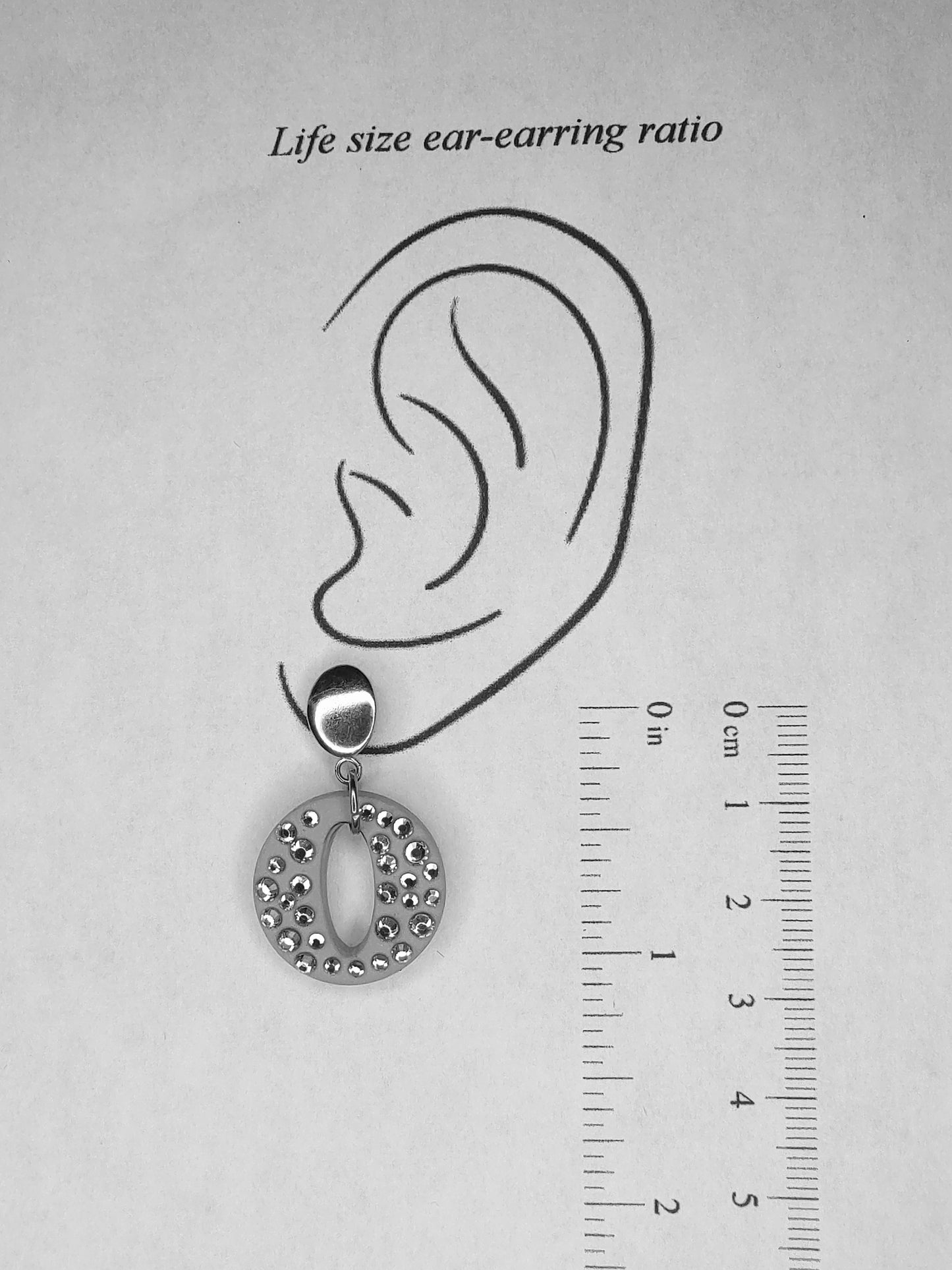 Elena Earrings - Blue