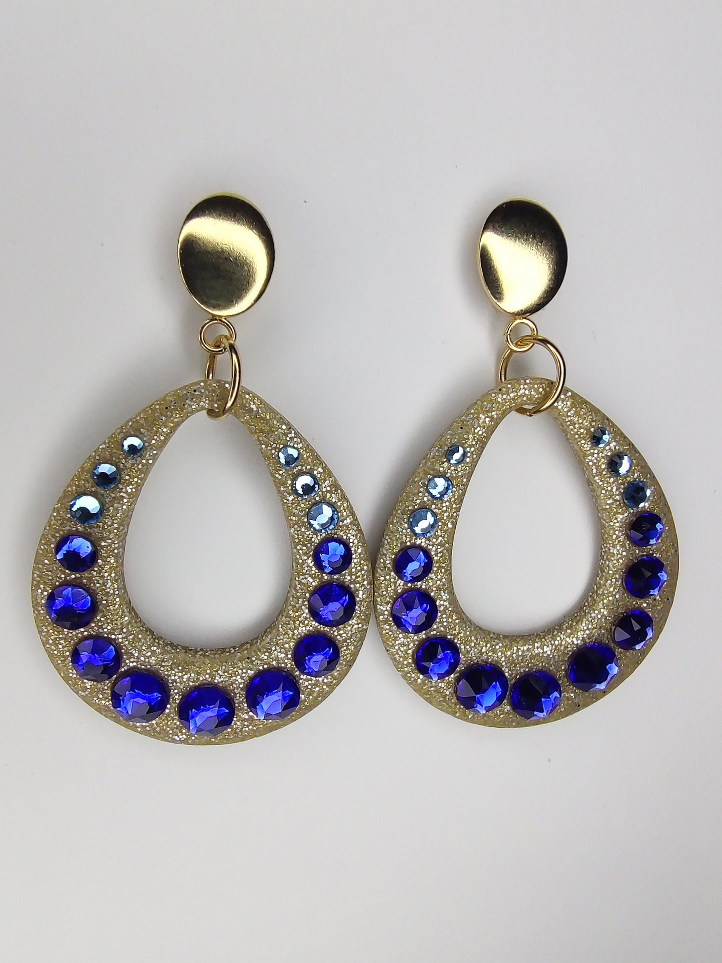 Bianca Earrings - Blue