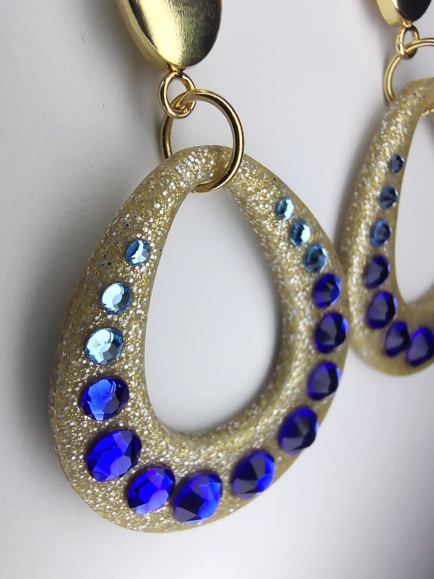Bianca Earrings - Blue