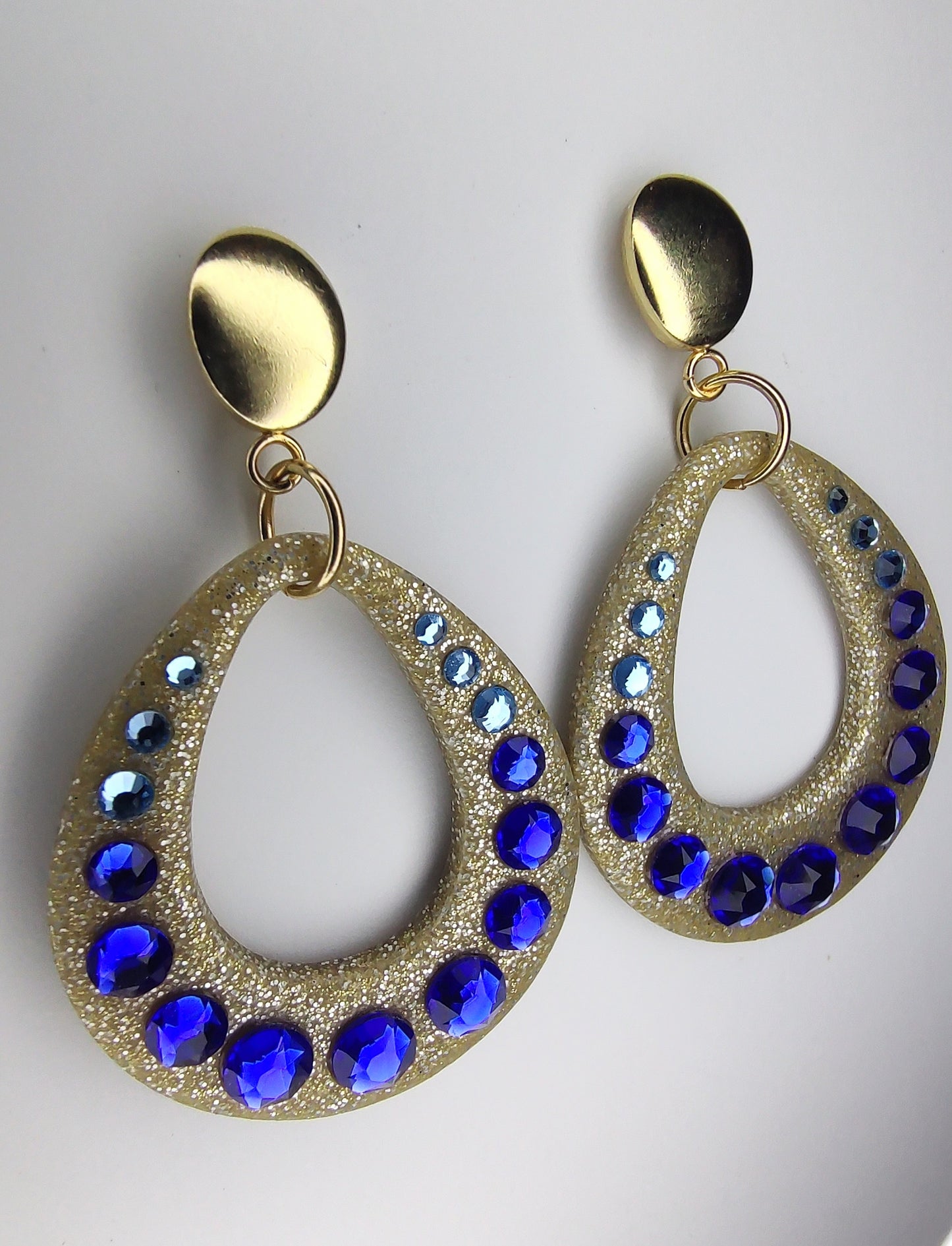 Bianca Earrings - Blue