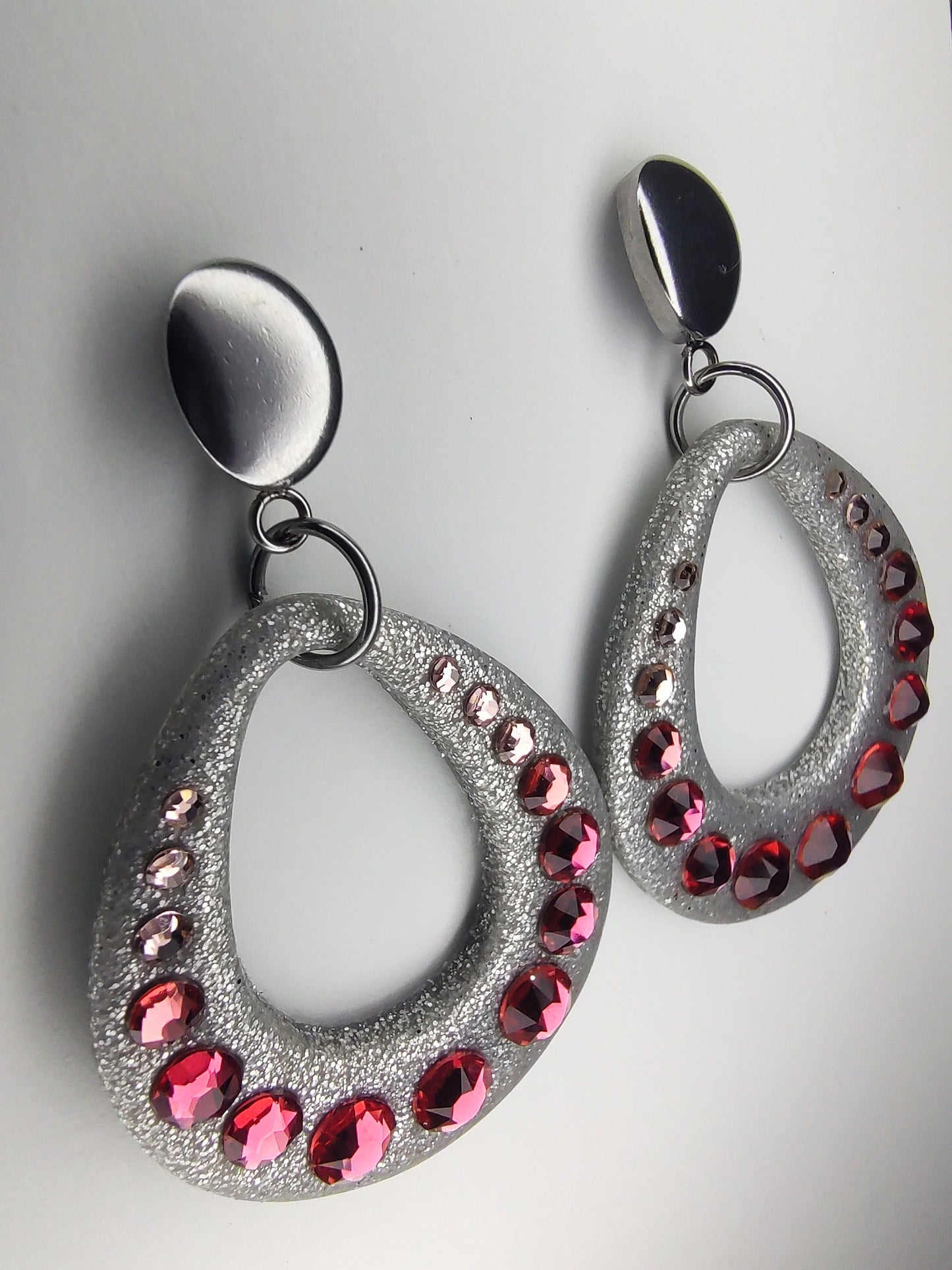 Bianca Earrings - Pink