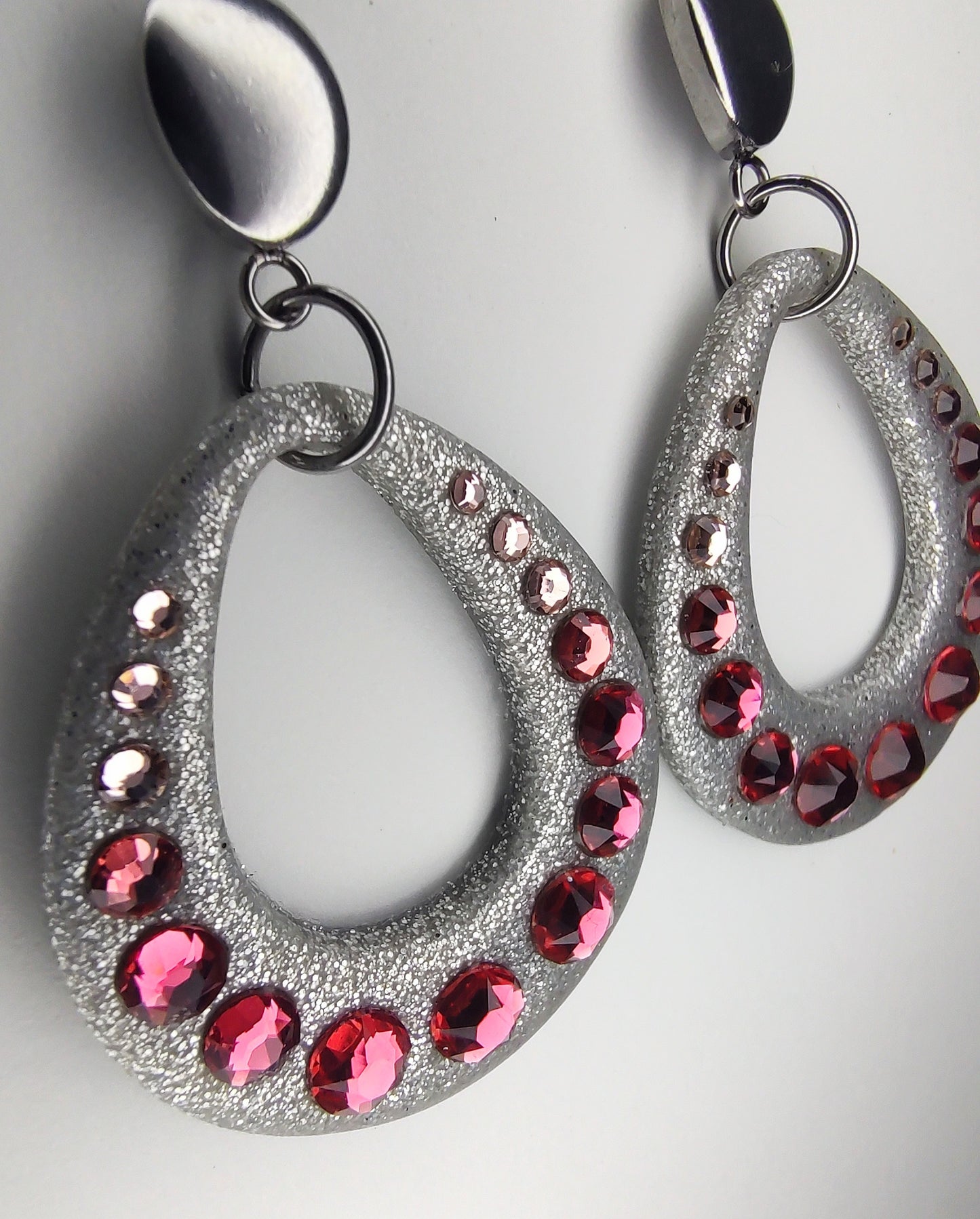 Bianca Earrings - Pink