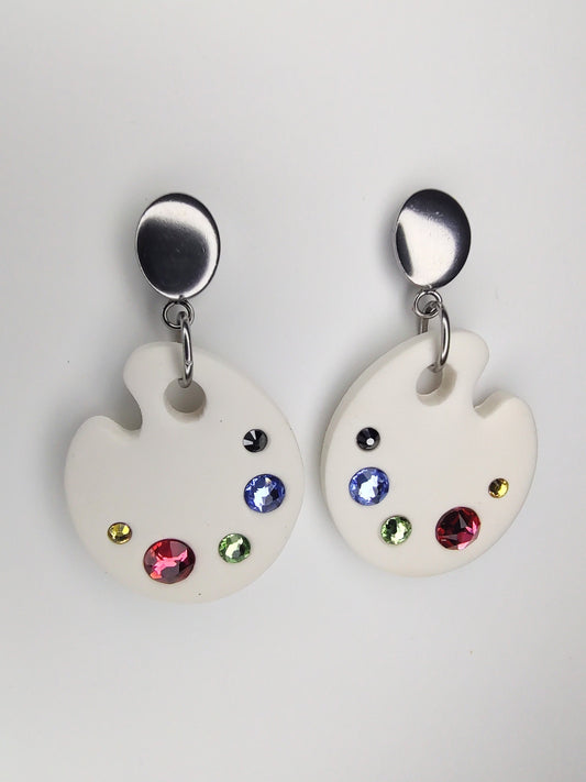 Artist Palette Earrings