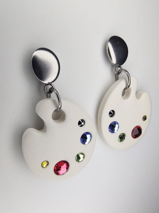 Artist Palette Earrings
