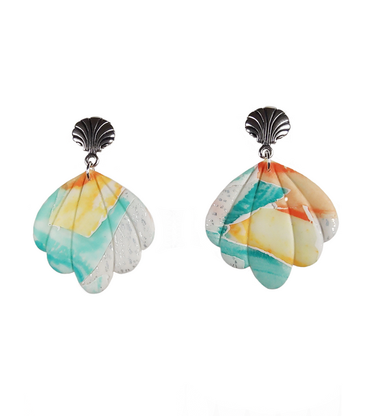 Ariel Shell Earrings