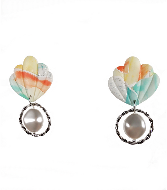 Ariel Pearl Earrings