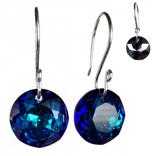 Classic Bermuda Blue Earrings