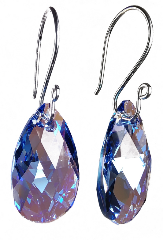 Pear Sapphire Earrings