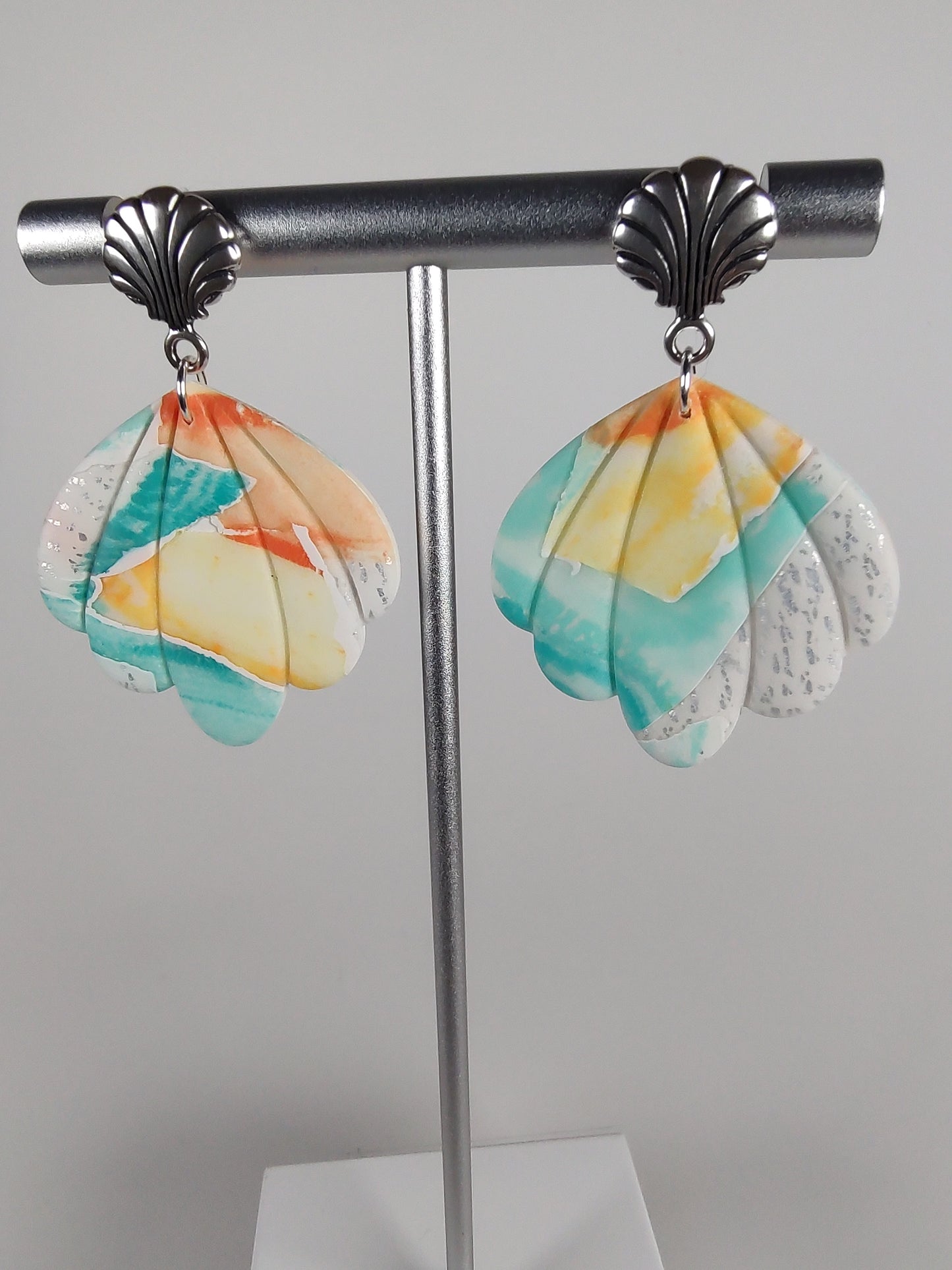 Ariel Shell Earrings