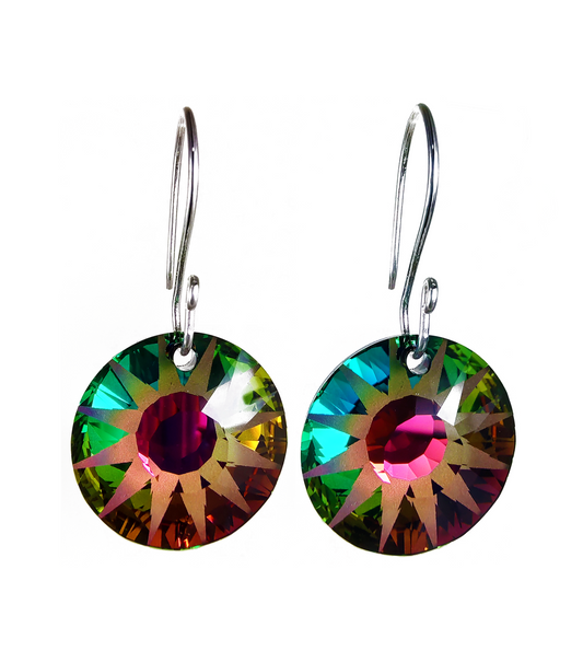 Sun Vitrail Medium Earrings